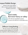 Amuse SEOUL Ceramic Skin Perfector Cushion Foundation Refill 15g