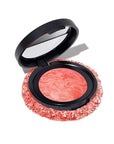 LAURA GELLER NEW YORK Baked Blush-n-Brighten Marbleized Blush for Cheeks - Cherry Custard - Natural Finish - Buildable Color
