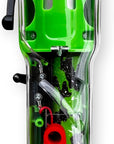 TPOB Slime 2 Barber Hair Clippers Trimmer Shaver Set for Men with Matte Green Case and X Fade Blade
