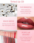 Brown Peel Off Lip Liner Stain & Red Lip