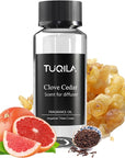Hotel Waterless Diffuser Oil Clove Cedar, Essential Scent Oil Usage Cold Air Waterless Diffuser, Luxury Scents Oils Fragrance Bottle120 ML Home Natural Flavour