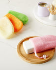 Juvale Soap Savers for Bar Soap with Drawstring Closure, Mesh Pouch for Exfoliating (4 Colors, 3.5 x 6 Inch) 4 Pack