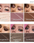 Neutral Eyeshadow Stick Makeup 6PCS Set, Dark Grey Shimmer Matte Cream Eye Shadow for Smoky Eye Brightener Pencil Crayon - A3 Smoky Rose Taupe
