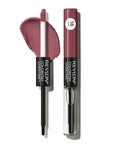 Revlon Liquid Lipstick with Clear Lip Gloss, ColorStay Overtime Lipcolor, Dual Ended with Vitamin E, 270 Relentless Raisin, 0.07 Fl Oz