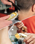 CIICII Hair Clippers for Men Professional, Cordless Barber Clippers for Hair Cutting (12Pcs Rechargeable USB Adjustable LCD Display Hair Beard Grooming Trimming Haircut Kit) for DIY Home Barber Salon