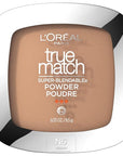 L'Oreal Paris True Match Super Blendable Oil Free Powder Foundation, N6 Medium, 0.33 oz, Packaging May Vary