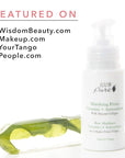100% PURE Mattifying Face Primer Plumping Makeup Base & Moisturizer with Anti-Aging Seaweed Collagen - Long-Lasting Matte Pore Diminishing Cosmetics Prep, Flawless Smooth Skin Hydration - 1 oz