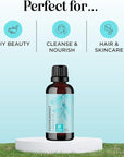 Peppermint Essential Oil for Diffuser Aromatherapy - 100% Pure Peppermint Oil for Hair Skin and Nails Plus Undiluted Refreshing Aromatherapy Essential Oil for Diffusers Baths and Topical Uses 1oz