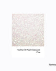 Hemway Biodegradable Glitter Eco Friendly - 100g/3.5oz Bio Cosmetic Safe Sparkle Vegan for Face Eyeshadow Body Hair Festival Makeup Craft - Fine (1/64" 0.015" 0.4mm) - Mother of Pearl Iridescent