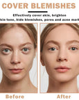 NVLEPTAP Airbrush Foundation Makeup Spray Silky Lightweight Full