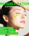 FRANZ - UV Patch UPF 50+ Sun Protection for Daily Outdoor Activities - Breathable Lightweight Comfortable - Peptide for Radiance, Wrinkles, Anti-Aging - 5 pairs