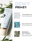 COVER FX Dewy Primer - 1 Fl Oz - Radiant-Finish Primer - Moisturizing & Soothing - Safe For All Skin Types