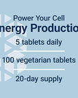 Life Extension D-Ribose Tablets, Plus Calcium, Helps Maintain Healthy Energy Levels in Heart and Muscle, Encourages The Production of ATP, Gluten-Free, Non-GMO, Vegan, 100 Vegetarian Tablets