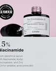COSRX 15% Niacinamide Face Serum, 0.67 fl oz, Pore Minimizer Serum for Face, Even Skin Tone, Korean Skin Care