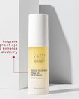 Hey Honey Good Morning Honey Silk Facial Serum | Anti-Aging Vitamin C & Hyaluronic Acid Serum for Radiant Skin Boosts Glow, Smooths Fine Lines, Strengthens Skin Barrier | 1 oz
