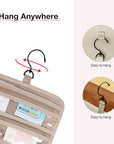 Bagsmart toiletry bag hanging travel
