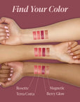 Mineral Fusion 3-in-1 Color Stick, Instant Color Pop and Blush for Cheeks, Creamy Lightweight Formula, Multi-Use Eye, Face, and Lip Makeup, Terra Cotta