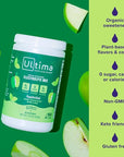 Ultima Replenisher Mocktini Electrolyte Drink Mix – Appletini, 90 Servings – Hydration Powder with 6 Key Electrolytes & Trace Minerals – Keto Friendly, Non- GMO & Sugar-Free Electrolyte Powder