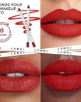 Gel Lip Liner - Long-lasting formula - Adds Colour & Texture to the Lips - Cruelty-free - Ruby red - N.411