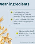ATTITUDE Hair Shampoo for Sensitive Dry Scalp, EWG Verified, Soothing Oat, For Thin Hair, Naturally Derived Ingredients, Vegan and Plant-Based, Volume and Shine, Chamomile, 16 Fl Oz