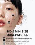 SNP [K Beauty Glutathione Dark Zero Toning Eye Patch | Nourishing Under Eye Patches for Blemishes and Dark Spots | Under Masks for Puffy Eyes and Dark Circles | Korean Skincare | 60 Patches