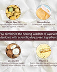 Avya Skincare Two-In-One Lip Treatment/Sugar Scrub Exfoliates and Softens Lips/Balm with Marula and Mango Moisturizes and Nourishes / .07oz