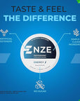 NZE Caffeine Nootropic Pouches (Peppermint) - Nootropic Energy Pouches with 50mg Caffeine, Alpha GPC, L-Tyrosine & L-Theanine with No Sugar or Artificial Sweeteners - 15 Nicotine Free Pouches Per Can