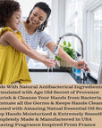 Olivia Care Antibacterial Hand Soap - Infused with Sage & Tea Tree Oil & Lavender Thyme Fragrance, Cleansing, Germ-Fighting, Moisturizing Hand Wash for Kitchen & Bathroom - 18.5 fl oz