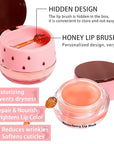 3 PCS Bee Lip Balm Honey Wrinkle