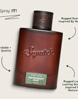 Dr. Squatch Natural Cologne for Men - Scent-Lock Technology and Sustainably-Sourced Ingredients - Rainforest Mist Cologne (1.7 fl oz)