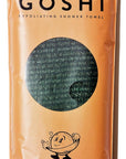 GOSHI Exfoliating Shower Towel - Rip-Resistant Exfoliating Washcloth for All Skin Types - Moss Green - Made in Japan
