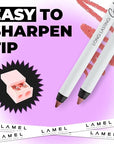 Lamel Matte Gel Lip Liner Pencil | Weightless Lip 7g