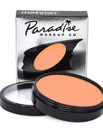 Mehron Makeup Paradise Makeup AQ Pro Size | Stage & Screen Performance, Face & Body Painting, Beauty, Cosplay, and Halloween | Water Activated Face Paint, Body Paint 1.4 oz (40 g) - Pastel Orange