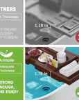 Bathtub caddy tray for tub,