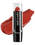 wet n wild Silk Finish Lipstick, Hydrating Rich Buildable Lip Color, Formulated with Vitamins A,E, & Macadamia for Ultimate Hydration, Cruelty-Free & Vegan - Raging Red