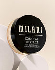 Milani Conceal + Perfect Setting Powder Makeup -Banana Blur Out Talc-free Formula, Pore Blurring Filtered Finish
