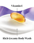 Olay Body Wash for Women, Age Defying with Vitamin E, 24hr Moisturizing, Hydrating & Refreshing, B3 Vitamin Complex, Free of Parabens & Phthalates, For All Skin Types, Scented, 33 fl oz (Pack of 4)