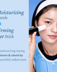 belif Moisturizing Eye Bomb Stick Eye Balm Firms and Reduces Fine Lines & Wrinkles | Radiant Eyes | with Shea Butter & Firming Oil Complex for Hydration & Elasticity | K-Beauty