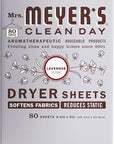 MRS. MEYER'S CLEAN DAY Dryer Sheets, Lavender, 80 ct