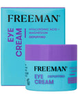 Freeman Eye Cream, Moisturizing Under Eye Cream For Dull & Tired Eyes, Brightens & Depuffs Undereye Skin, Helps Dark Circles, Infused With Magnesium & Hyaluronic Acid, 0.5 fl.oz./ 15 mL Jar