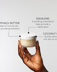 OUAI Body Creme, St. Barts Travel Size - Hydrating Whipped Body Cream with Cupuaçu Butter, Coconut Oil & Squalane - Softens Skin & Delivers Radiant Glow - Sulfate-Free Skin Care (3.4 oz)