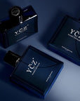 Ycz Charm Unfolds Marine Perfume for Men, 1.7 oz. Long Lasting Eau De Parfum Cologne For Men, Oriental Woody Fragrance - Ideal Special Occasions, Making it the Ideal gentlemen’s Gift (2-Pack).