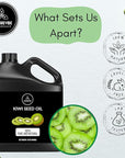 Naturevibe Botanicals Kiwi Oil 32 Ounces | 100% Pure and Natural | Great for Skin Care and Hair Care