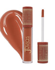 Juvia's Place Coffee Shop Lip Gloss - Honey Honey - Hydrating Butter Lip Gloss for Women, Long-Lasting Shine, Moisturizing Glass-like Finish, Plumping Non-sticky, Suitable for every vibe