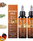 Batana Oil for Hair, 4-in-1 Liquid, Rosemary, Pumpkin Seed & Castor Oil, Unisex Adult, Unscented, 2Pcs, 1 Fl Oz