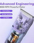Electric Razors for Women - 4 in 1 Bikini Trimmer for Women, Waterproof Body Pubic Shaver for Womens Wet & Dry Use, Replaceable Facial & Nose Hair Trimmer, Rechargeable Hair Removal Kit, Purple