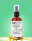 PURA D'OR Scalp & Hair Strengthening Oil (3.3oz x3 = 9.9oz) Supports Optimal Growth, Reduce Breakage, Nourish Roots for Healthier, Fuller, Thicker Hair - Rosemary, Castor & Peppermint Oil