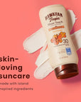Hawaiian Tropic SPF 30 Broad Spectrum Sunscreen and After Sun Pack with 8oz Sheer Touch Moisturizing Sunscreen Lotion and 6oz Silk Hydration Weightless After Sun Lotion