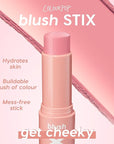 ColourPop Blush Stix - Cream Blush Stick with Life () 0.28 oz