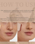 Foundation Stick, Multi-Use Foundation Stick Makeup with Built-In